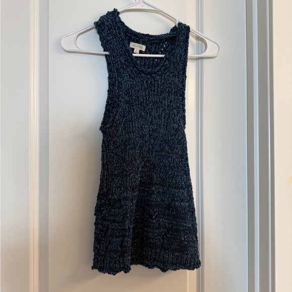 Anthropologie Pilcro Blue Sweater Tank - Picture 5 of 6